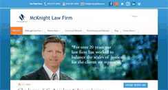 Desktop Screenshot of jmcknightlaw.com